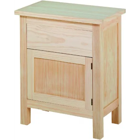 Cabecero colonial madera de matrimonio 