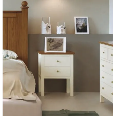 Cabecero colonial madera de matrimonio 