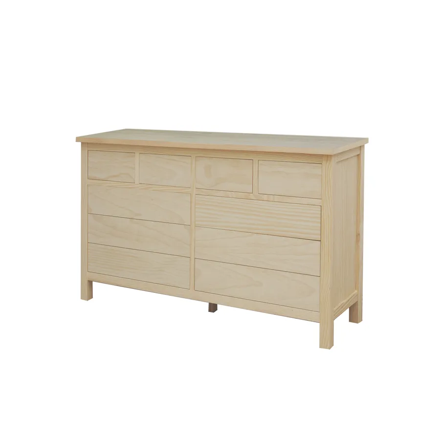 Cabecero colonial madera de matrimonio 