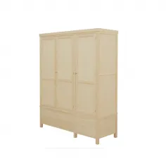 Cabecero colonial madera de matrimonio 