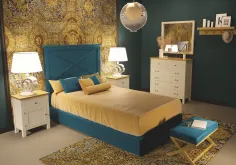 Cabecero rústico individual madera 