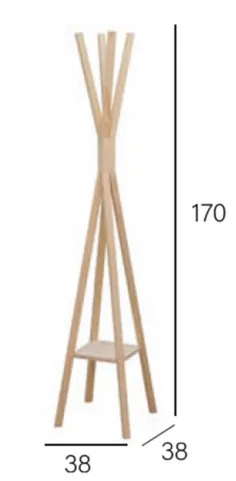 Armario madera 2p2c 2