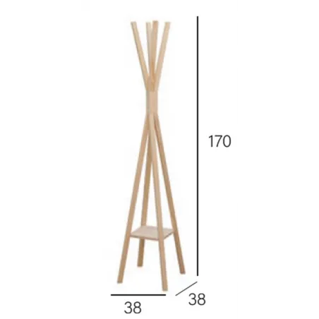 Cómoda madera 3 caj patas