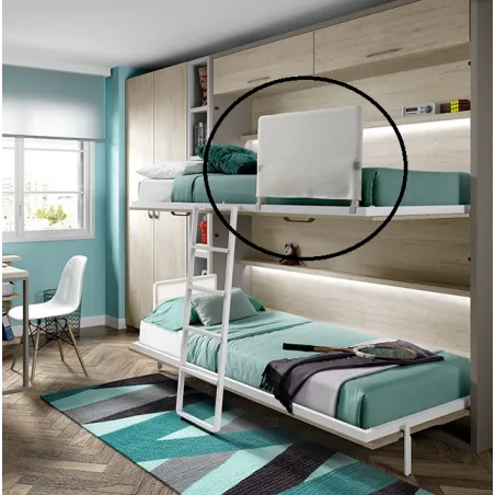 Quitamiedos para litera abatible en MuebleDescanso El Viso Málaga