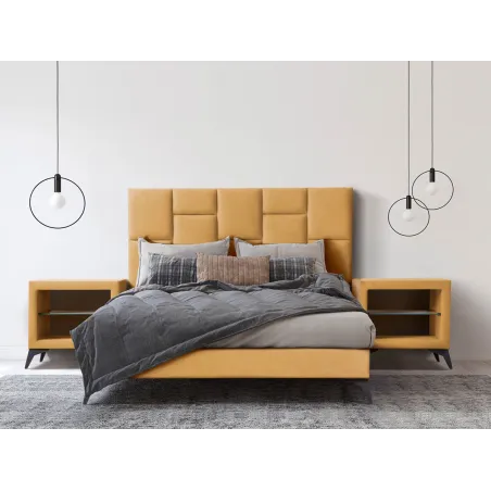 Base tapizada canapé altura 15 pata metálica