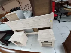 Dormitorio madera encerado 2