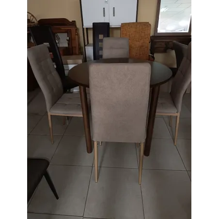 Sillas tapizadas 4 unidades