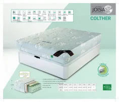 Colchón Colther viscosoja Repos&Naturel en Mueblesguadalhorce.es