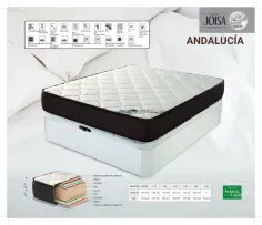 Colchón Andalucía en altura 25 diferentes Repos&Naturel