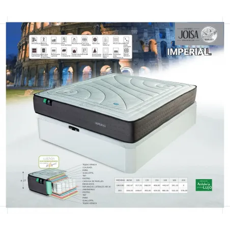 Colchón Imperial de Joisa Repos&Naturel en Mueblesguadalhorce.es