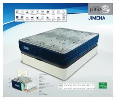 Colchón Jimena de Joisa Repos&Naturel en Mueblesguadalhorce.es