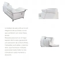 Sofá de piel Cardio Banús en mueblesguadalhorce.es 2