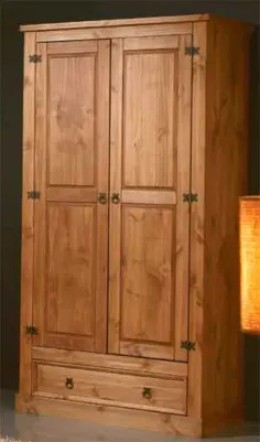 ARMARIO DOS PUERTAS MADERA MACIZA