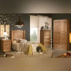 DORMITORIO JUVENIL MADERA MACIZA