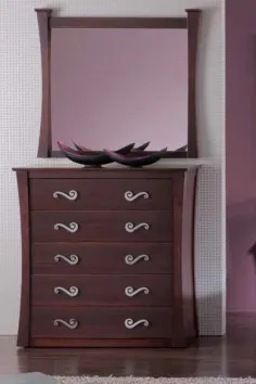 COMODA VIENA EN MADERA MACIZA DISEÑO VINTAGE