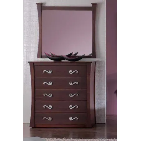 COMODA VIENA EN MADERA MACIZA DISEÑO VINTAGE