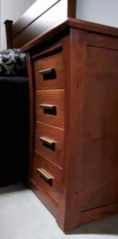 COMODA VIENA EN MADERA MACIZA DISEÑO VINTAGE 2