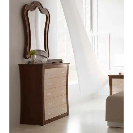 COMODA VIENA EN MADERA MACIZA DISEÑO VINTAGE