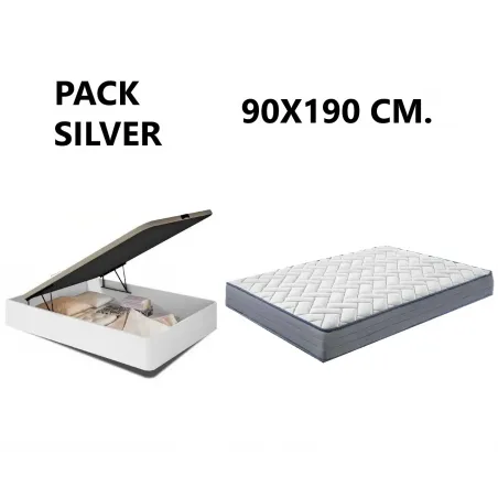 Pack Silver medida 90x190 H20 Viscoelástico