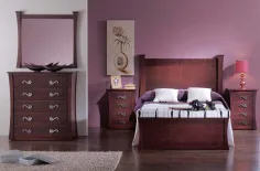 DORMITORIO VIENA EN MADERA MACIZA DISEÑO VINTAGE