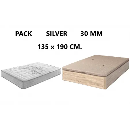 Pack Silver 30 medida 135x190 H25 Viscoelástico