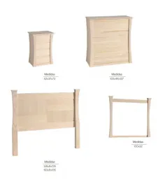 DORMITORIO VIENA EN MADERA MACIZA DISEÑO VINTAGE 2