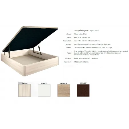 Canapé Gold alta calidad de Mueblesguadalhorce.es