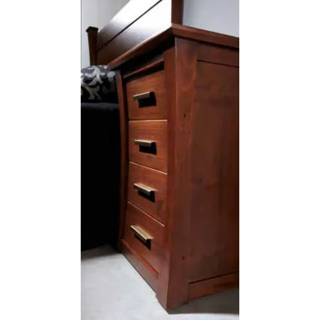 DORMITORIO VIENA EN MADERA MACIZA DISEÑO VINTAGE