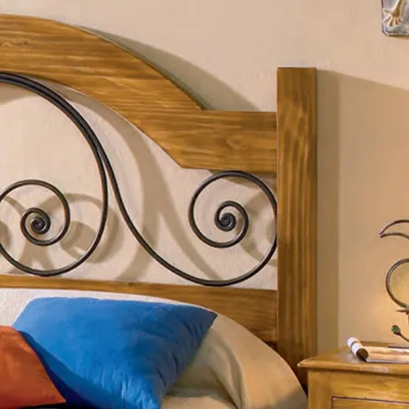 MUEBLES DE DORMITORIO ESTILO RUSTICO MEXICANO