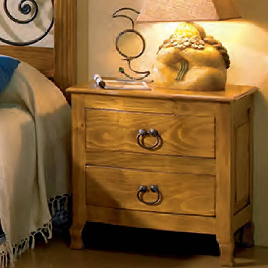 MUEBLES DE DORMITORIO ESTILO RUSTICO MEXICANO