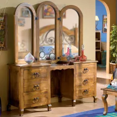 COQUETA PARA DORMITORIO ESTILO RUSTICO MEXICANO