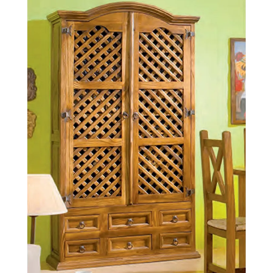 MUEBLE BAR DE SALON DURANGO MADERA MACIZA