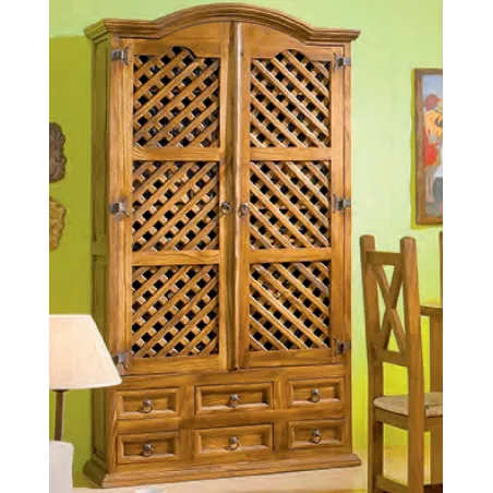 MUEBLE BAR DE SALON DURANGO MADERA MACIZA