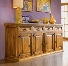 APARADOR GRANDES DIMENSIONES EN MADERA MACIZA DE PINO