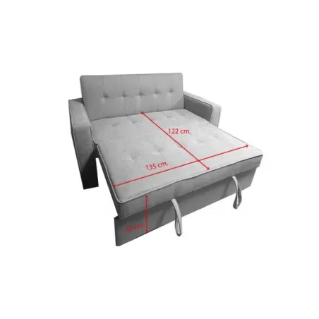 Sofá cama Rol 165 cm.