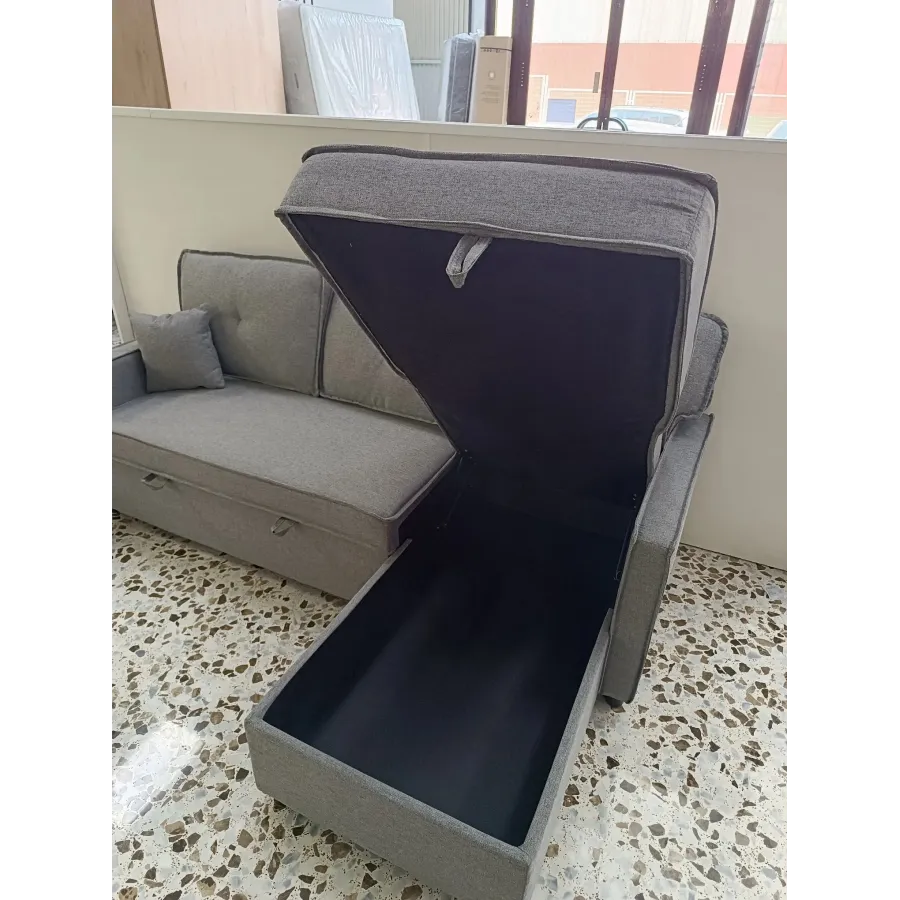 Sofa cama con chaiselongue 2 metros