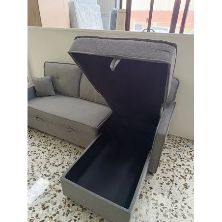 Sofa cama con chaiselongue 2 metros