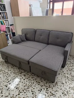Sofa cama con chaiselongue 2 metros
