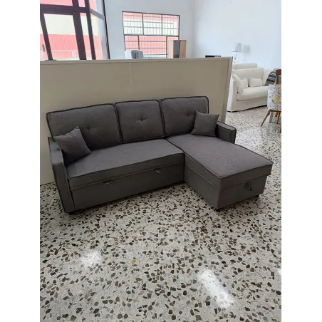 Sofa cama con chaiselongue 2 metros