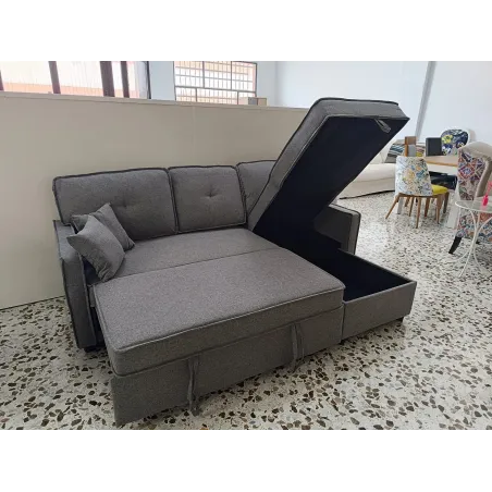 Sofa cama con chaiselongue 2 metros