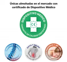 Almohada viscoelástica AIIR Supersoft Lavanda de Plus Salute 2