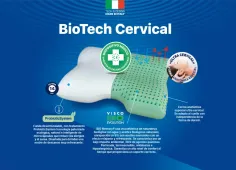 Almohada viscoelástica Biotech Ultra-cervical de Plus Salute