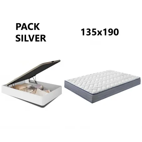 Pack Silver medida 135x190 H20 Viscoelástico