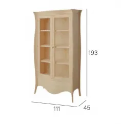 Salón colonial madera 270 cm. 2