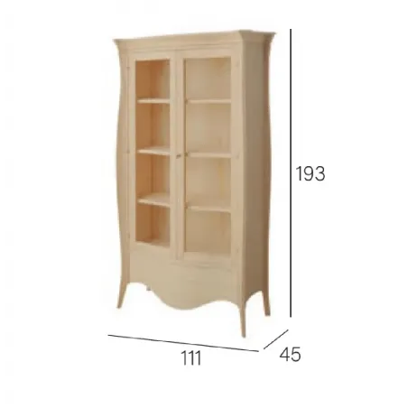 Salón colonial madera 270 cm.