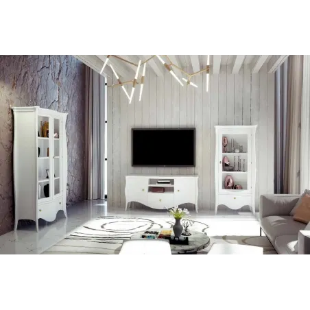 Salón colonial madera 270 cm.