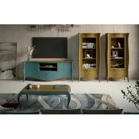 Salón colonial madera 270 cm.