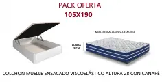 PACK OFERTA 105x190 ENSACADO
