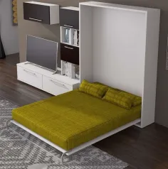 Cama vertical individual Space multimedida