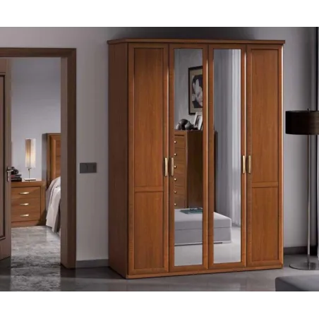 Armario puertas abatibles diseño clásico grandes dimensiones